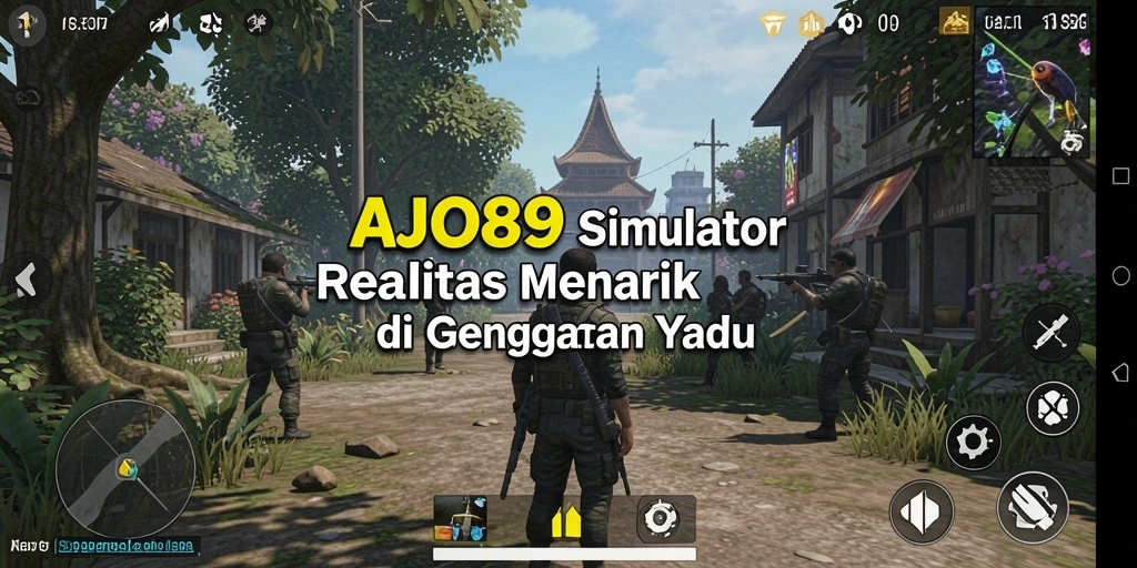 Tampilan gameplay AJO89 yang realistis dan menarik saat bermain.