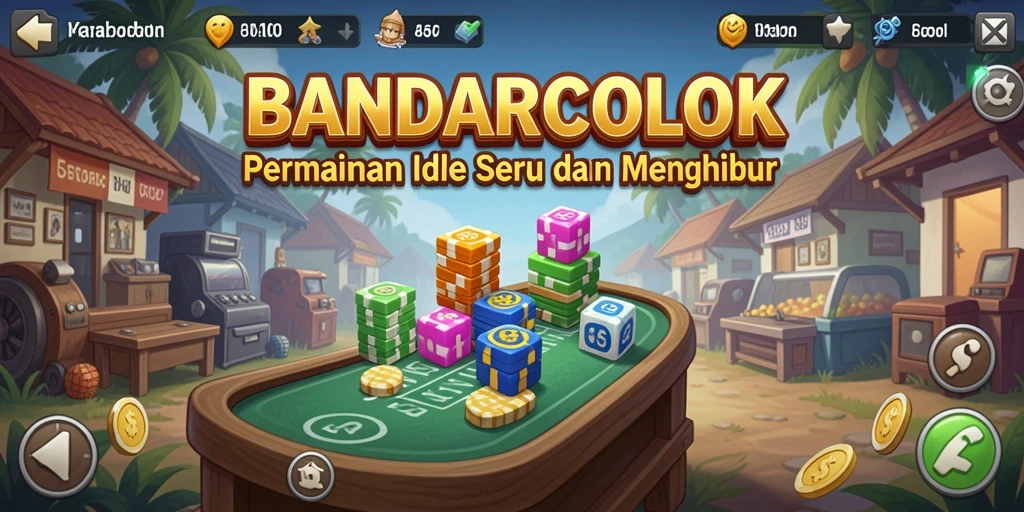 Tampilan gameplay menarik dari BANDARCOLOK yang penuh strategi.