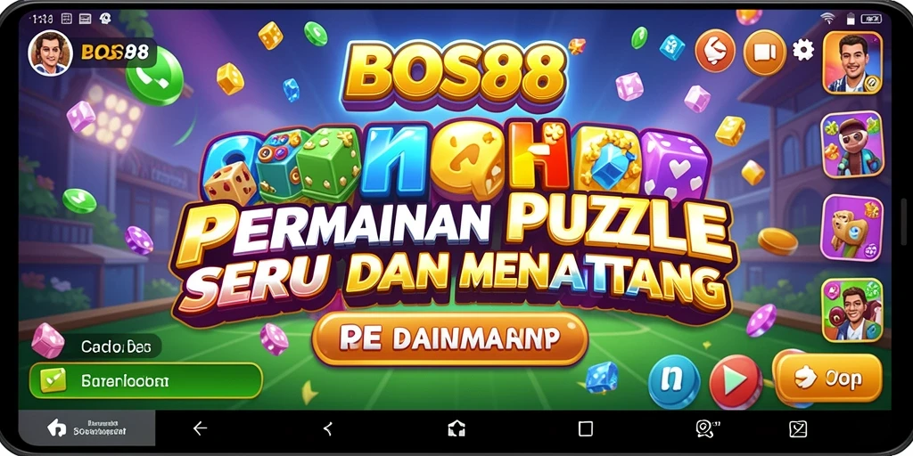 Screenshot gameplay BOS88 yang menunjukkan tantangan puzzle yang menarik.