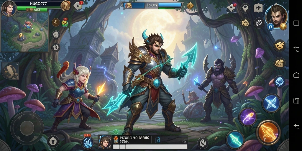 Screenshot gameplay HUGO77 menampilkan aksi petualangan seru.