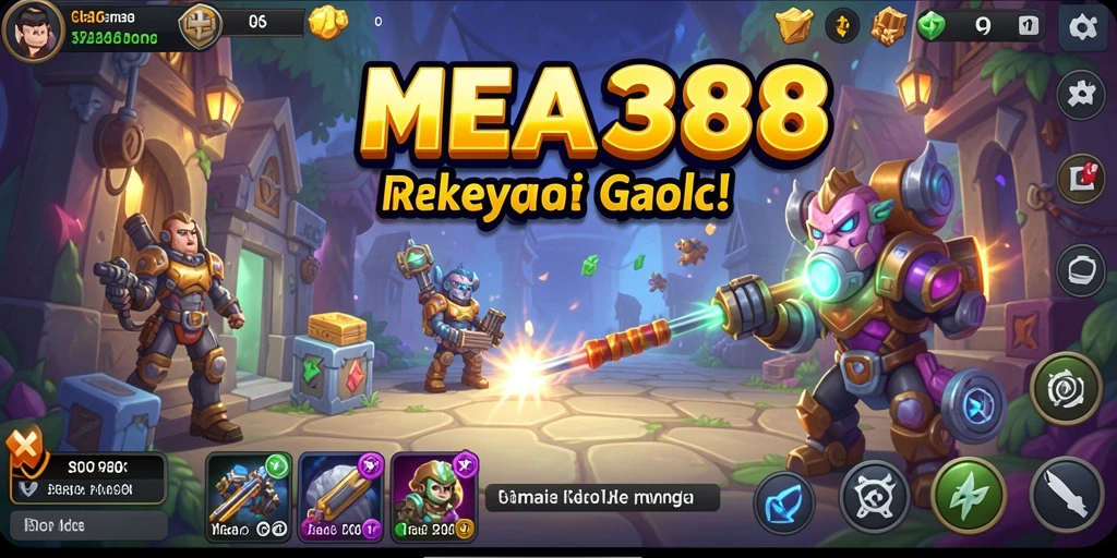 Tampilan gameplay MEGA388 yang menarik dan interaktif.