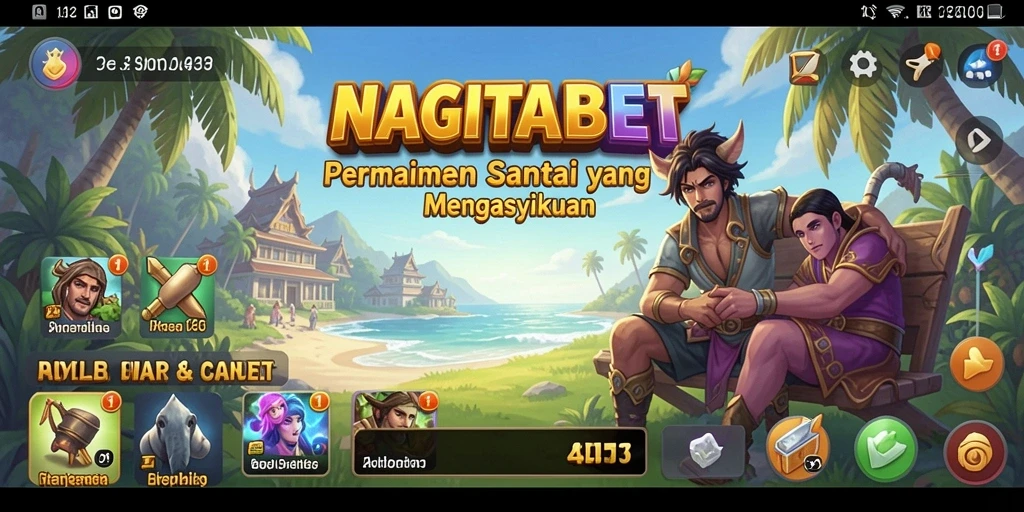 Tampilan gameplay yang seru dan mengasyikkan dari NAGITABET.
