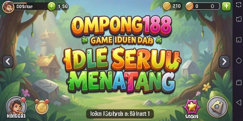 Tampilan gameplay Idle yang memukau dan menyenangkan di OMPONG188.