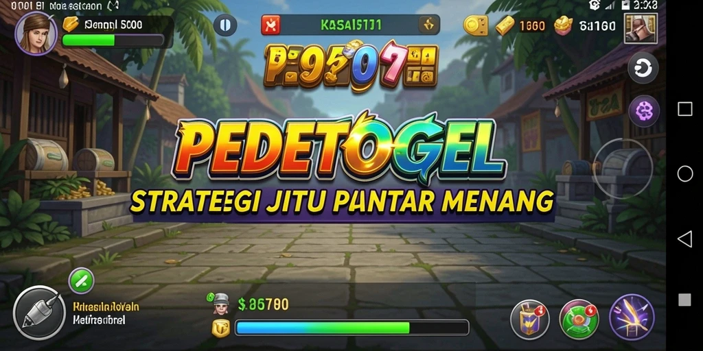 Tampilan gameplay PEDETOGEL yang mendebarkan dan penuh strategi.