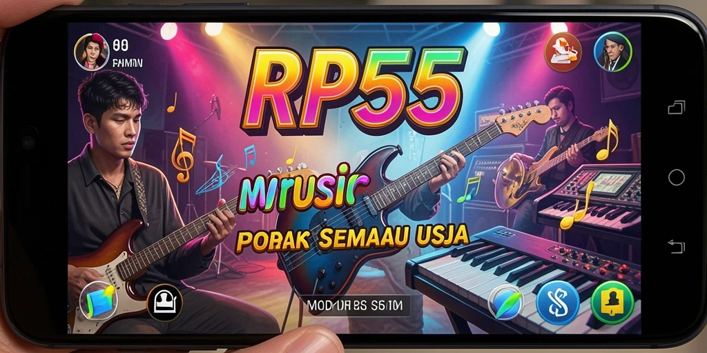 Gameplay menarik dari RP55 yang menampilkan interaksi musik.